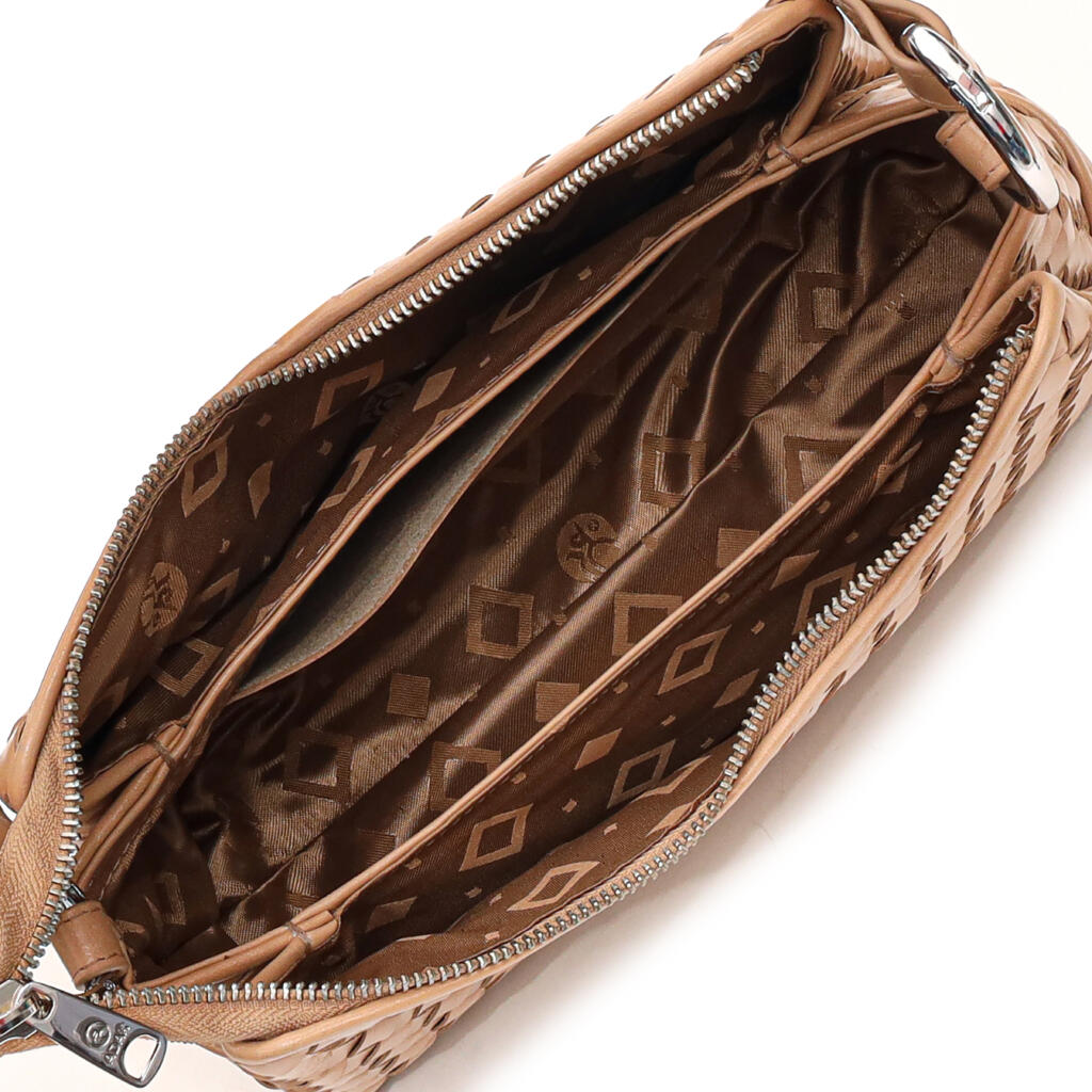 Salerno Eleonora skuldertaske - sand